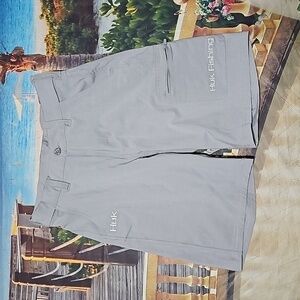 Huk Gray Fishing‎ Shorts Size Small NWT